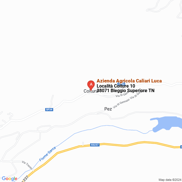 apri la mappa di Azienda Agricola Caliari Luca