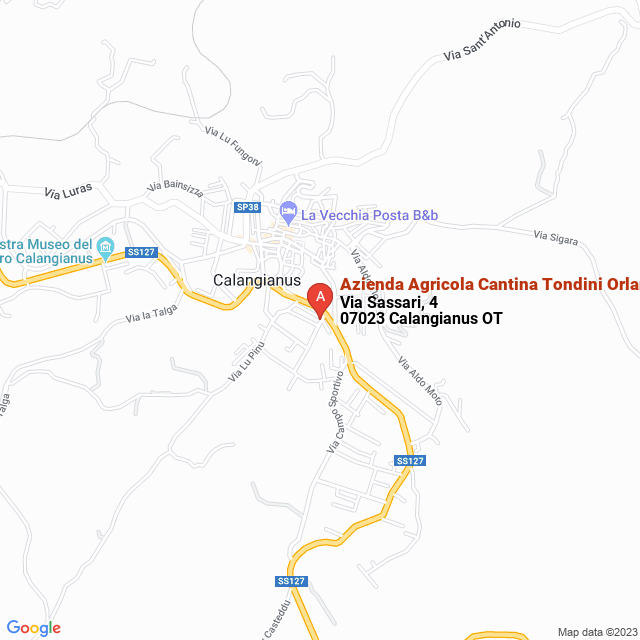 apri la mappa di Azienda Agricola Cantina Tondini Orlando