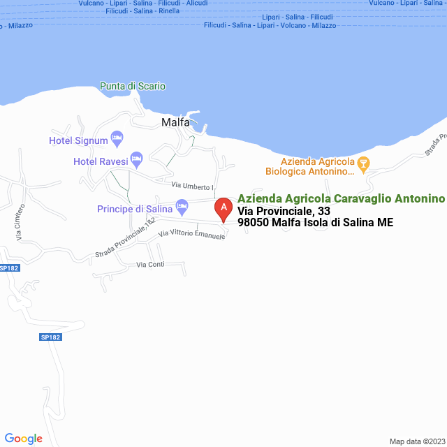 apri la mappa di Azienda Agricola Caravaglio Antonino