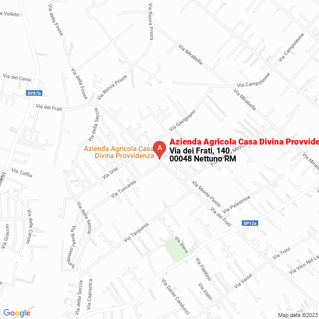 apri la mappa di Azienda Agricola Casa Divina Provvidenza