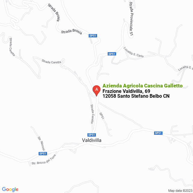 apri la mappa di Azienda Agricola Cascina Galletto