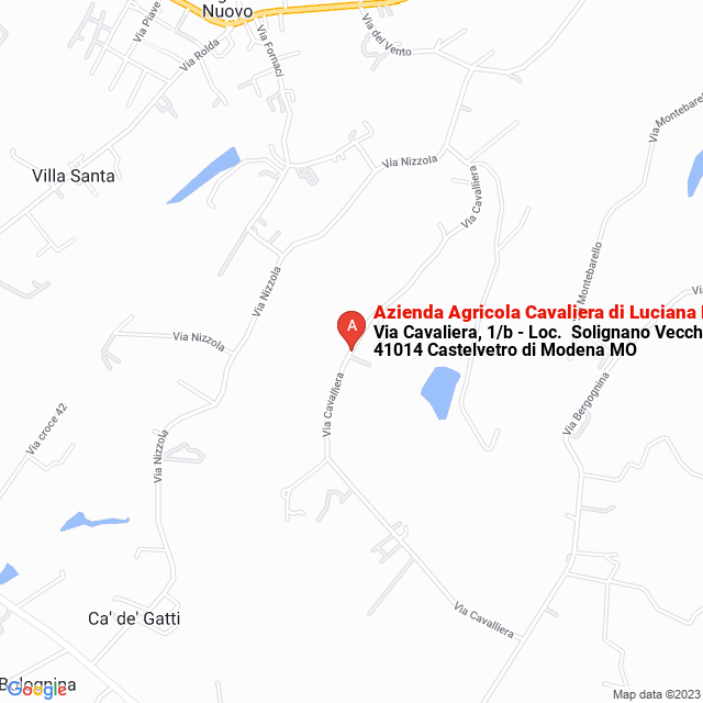 apri la mappa di Azienda Agricola Cavaliera di Luciana Beneventi