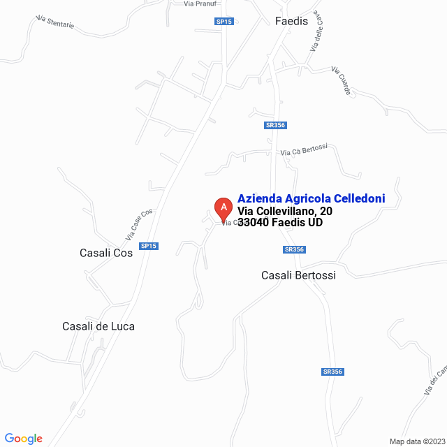 apri la mappa di Azienda Agricola Celledoni
