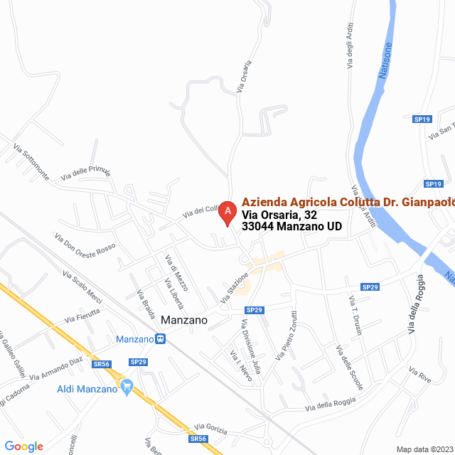apri la mappa di Azienda Agricola Colutta Dr. Gianpaolo S.S.
