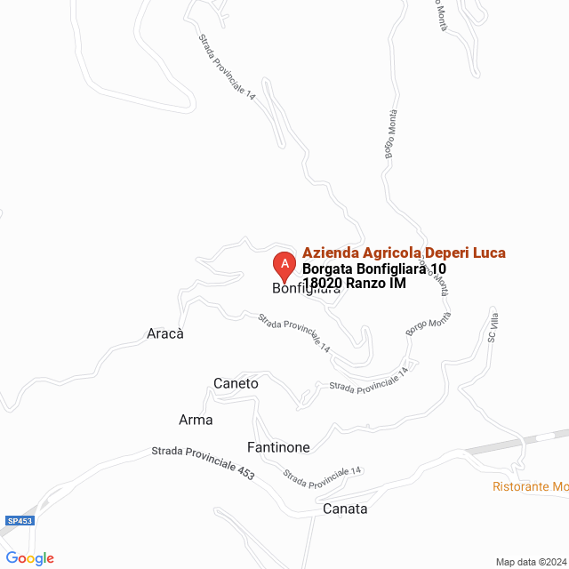 apri la mappa di Azienda Agricola Deperi Luca