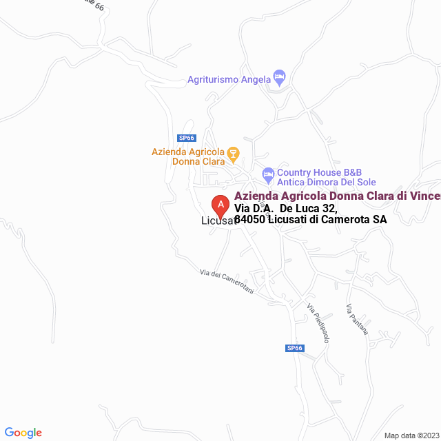 apri la mappa di Azienda Agricola Donna Clara di Vincenzo Parlati