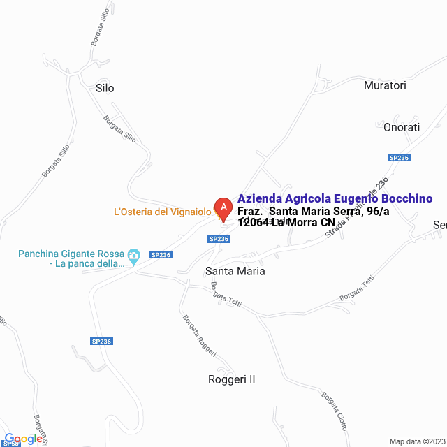 apri la mappa di Azienda Agricola Eugenio Bocchino