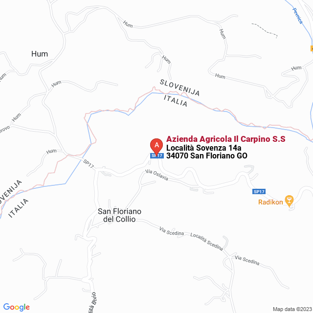 apri la mappa di Azienda Agricola Il Carpino S.S