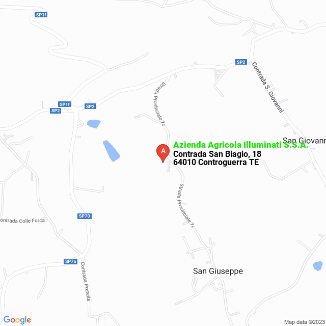 apri la mappa di Azienda Agricola Illuminati S.S.A.