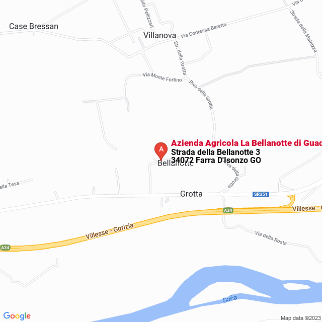 apri la mappa di Azienda Agricola La Bellanotte di Guadagni Giuliana