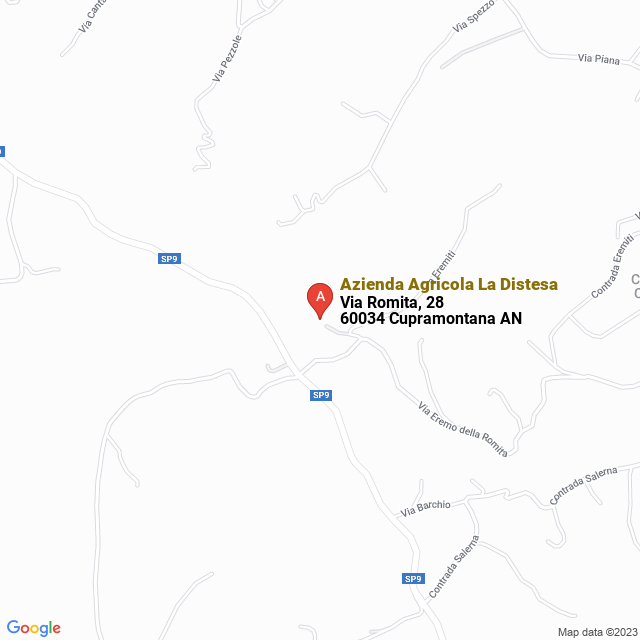 apri la mappa di Azienda Agricola La Distesa