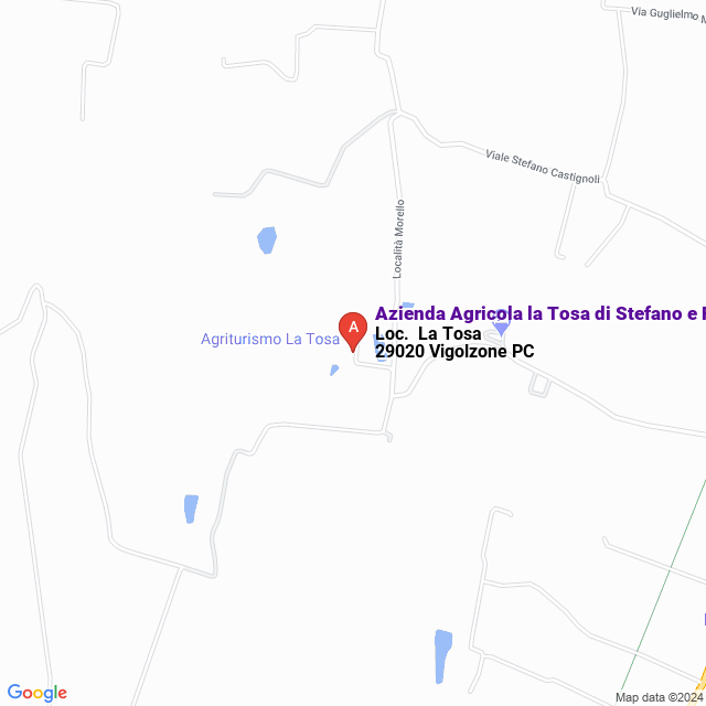 apri la mappa di Azienda Agricola la Tosa di Stefano e Ferruccio Pizzamiglio