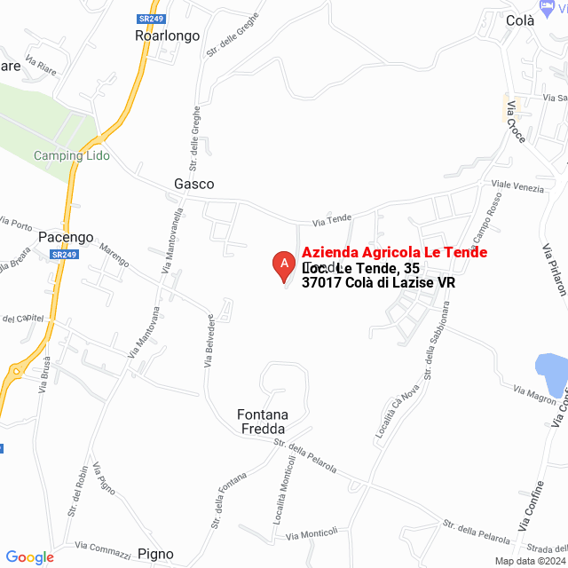 apri la mappa di Azienda Agricola Le Tende