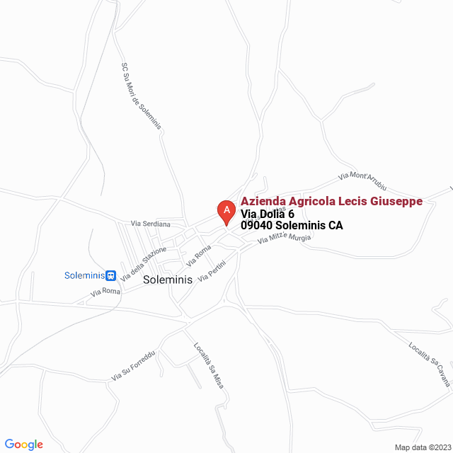 apri la mappa di Azienda Agricola Lecis Giuseppe