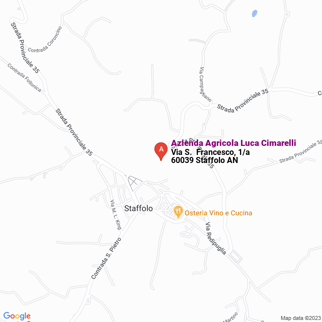 apri la mappa di Azienda Agricola Luca Cimarelli