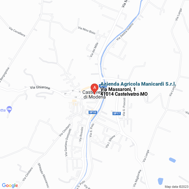 apri la mappa di Azienda Agricola Manicardi S.r.l.