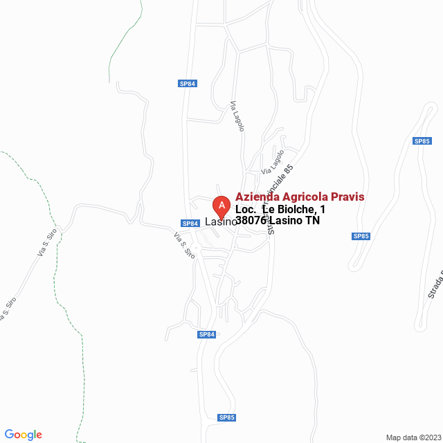 apri la mappa di Azienda Agricola Pravis