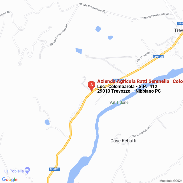 apri la mappa di Azienda Agricola Ratti Serenella - Colombarola S.r.l.