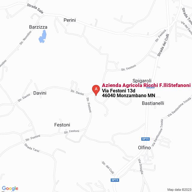 apri la mappa di Azienda Agricola Ricchi F.lliStefanoni S.S. di Claudio e Giancarlo