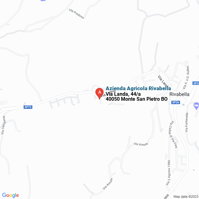 apri la mappa di Azienda Agricola Rivabella
