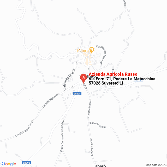 apri la mappa di Azienda Agricola Russo