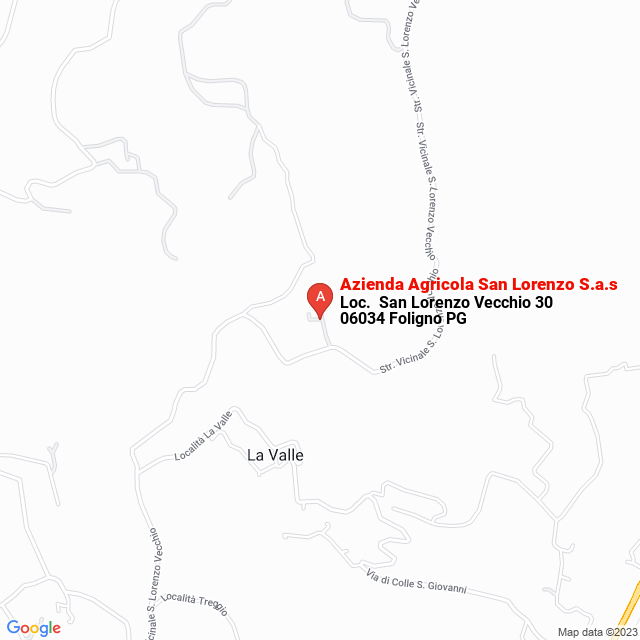 apri la mappa di Azienda Agricola San Lorenzo S.a.s