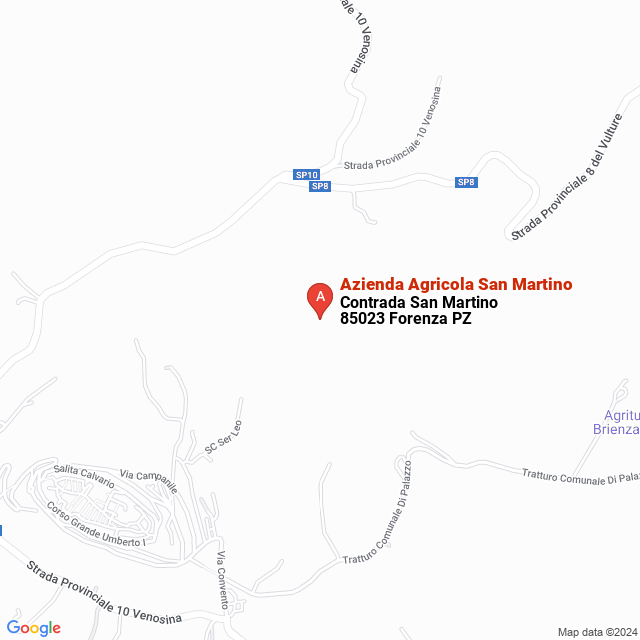 apri la mappa di Azienda Agricola San Martino