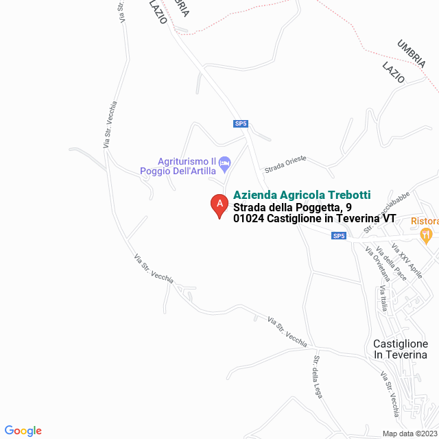 apri la mappa di Azienda Agricola Trebotti