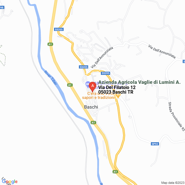 apri la mappa di Azienda Agricola Vaglie di Lumini A.