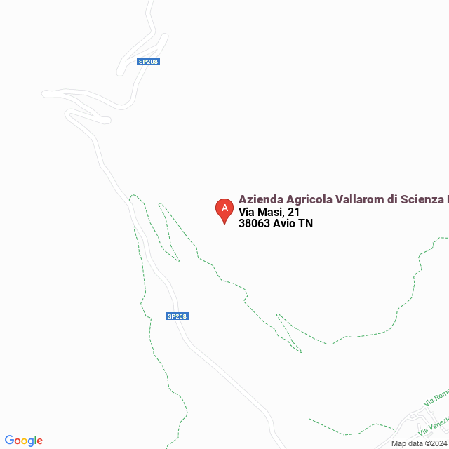 apri la mappa di Azienda Agricola Vallarom di Scienza Filippo