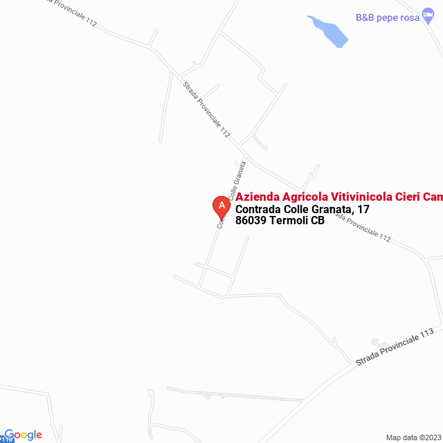 apri la mappa di Azienda Agricola Vitivinicola Cieri Camillo
