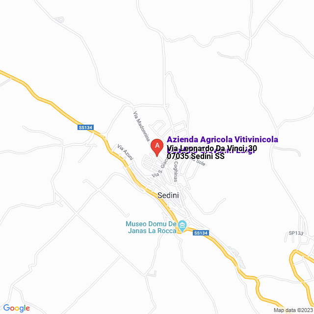 apri la mappa di Azienda Agricola Vitivinicola
Deaddis Giovanni Luigi