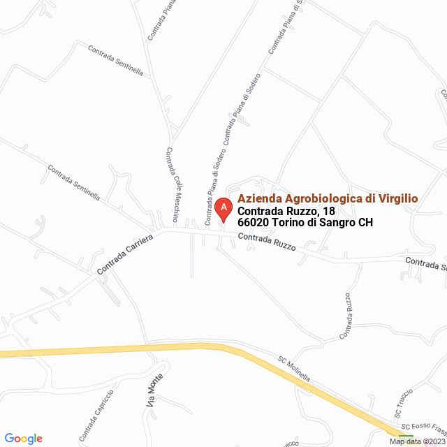 apri la mappa di Azienda Agrobiologica di Virgilio