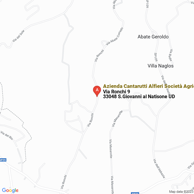 apri la mappa di Azienda Cantarutti Alfieri Società Agricola Semplice
