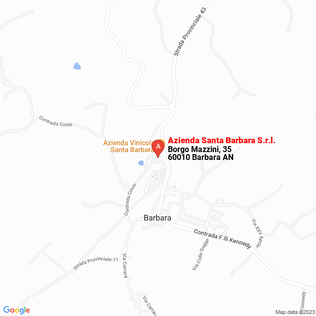 apri la mappa di Azienda Santa Barbara S.r.l.