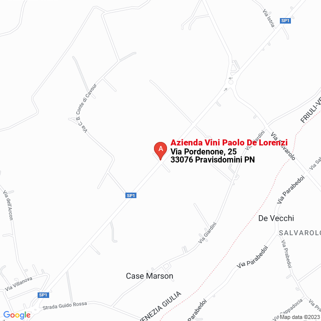 apri la mappa di Azienda Vini Paolo De Lorenzi