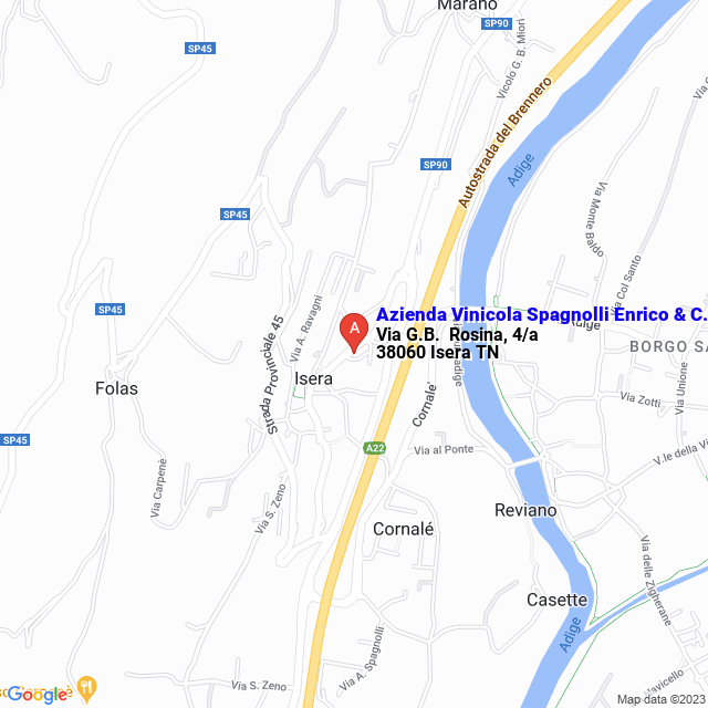 apri la mappa di Azienda Vinicola Spagnolli Enrico & C. S.n.c.