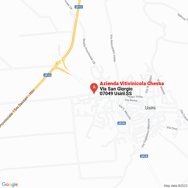 apri la mappa di Azienda Vitivinicola Chessa