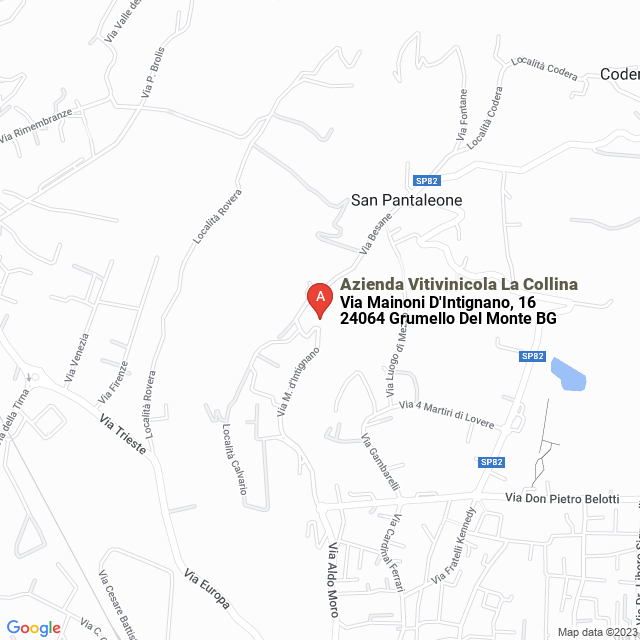 apri la mappa di Azienda Vitivinicola La Collina