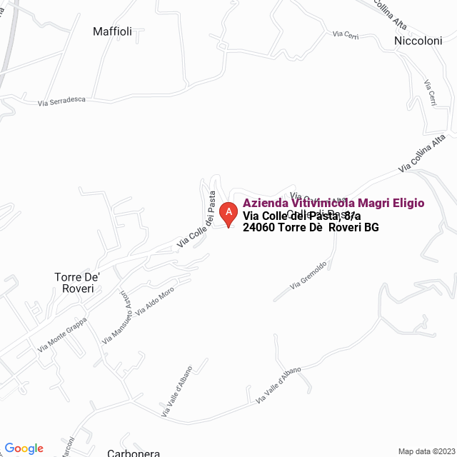 apri la mappa di Azienda Vitivinicola Magri Eligio