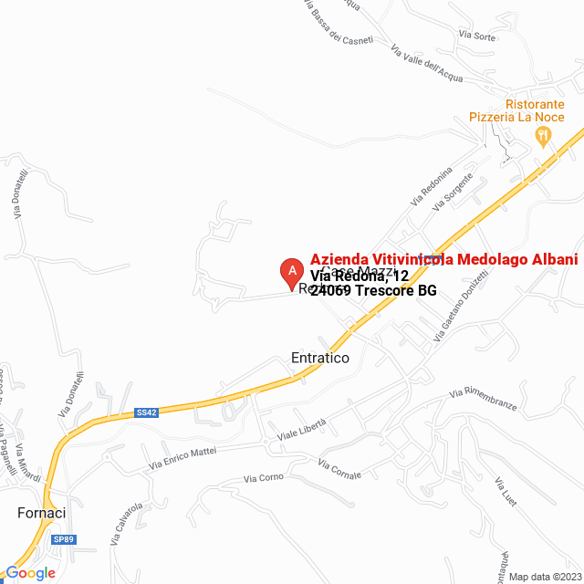 apri la mappa di Azienda Vitivinicola Medolago Albani