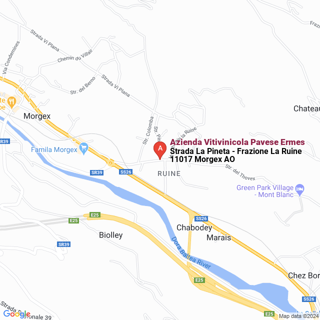 apri la mappa di Azienda Vitivinicola Pavese Ermes
