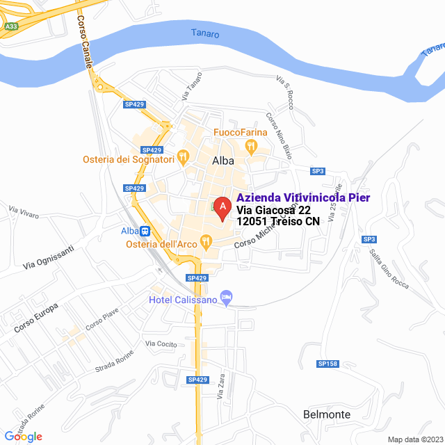 apri la mappa di Azienda Vitivinicola Pier