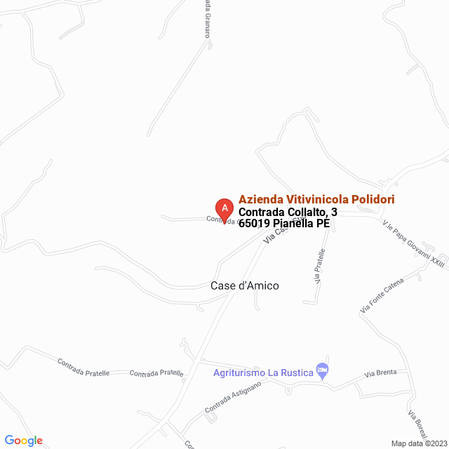 apri la mappa di Azienda Vitivinicola Polidori