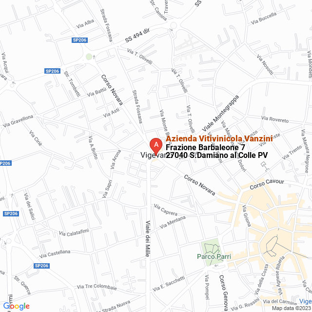 apri la mappa di Azienda Vitivinicola Vanzini