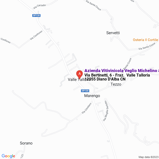 apri la mappa di Azienda Vitivinicola Veglio Michelino & Figlio di Veglio O.