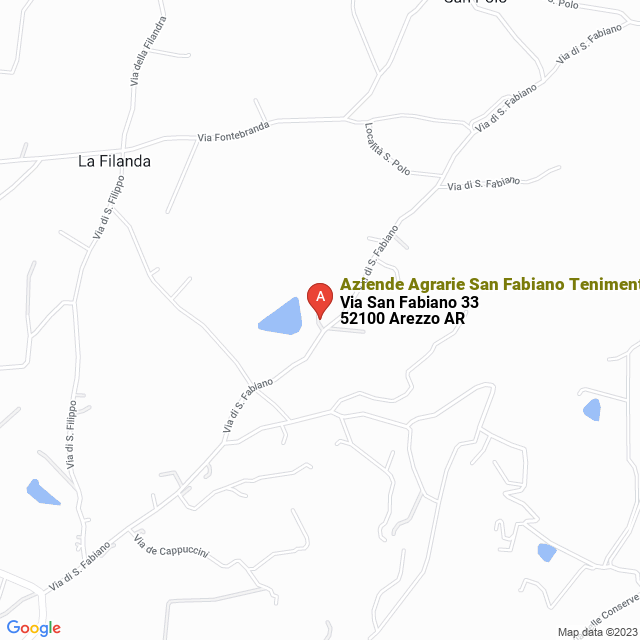 apri la mappa di Aziende Agrarie San Fabiano Tenimenti Conti Borghini Baldovinetti