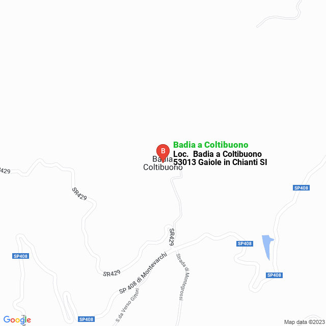 apri la mappa di Badia a Coltibuono