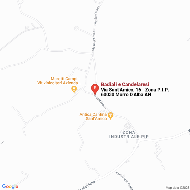 apri la mappa di Badiali e Candelaresi