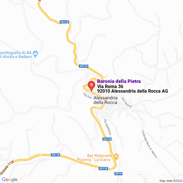 apri la mappa di Baronia della Pietra